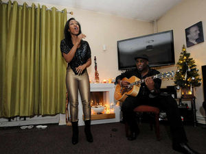 Supporting image for story: Beverley Knight plays gig in Wolverhampton flat for charity auction winners