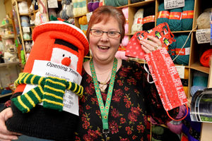 Tracey Spilsbury at Wulfrun Wool and Crafts in Wolverhampton
