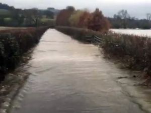 Supporting image for story: South Shropshire still on flood alert as snow and ice set to hit Telford, Oswestry, Shrewsbury and more