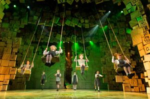 Matilda The Musical on stage. Pic: Manual Harlan