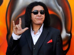 Supporting image for story: Kiss rocker Gene Simmons recovering after crashing SUV