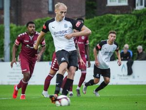 Supporting image for story: Dennis Greene: Blackpool tower Ewan Bange suits Telford 