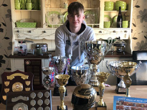 Supporting image for story: Budding Telford racer laps up glory