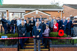 The official opening of the Christopher Turley Armed Forces Community Hub took place in October last year.