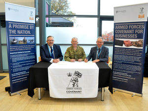 Supporting image for story: Shropshire health bosses sign armed forces covenant