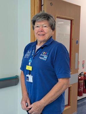 Former police officer Claire Ashton, from Shrewsbury, began volunteering after retirement