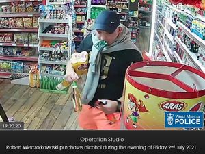 Supporting image for story: Watch: Telford play park murderer run down by police after fleeing Shropshire