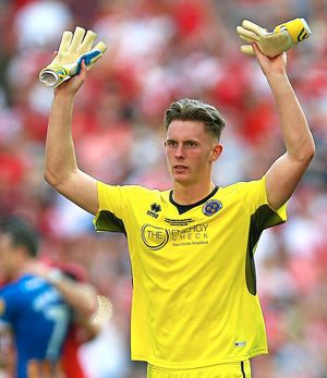Dean Henderson was gutted to not give Shrewsbury fans the send-off he wanted (AMA)