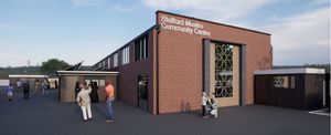 An Image Of How The Proposed New Mosque And Community Centre In Stafford Could Look Submitted As Part Of The Planning Application To Stafford Borough Council