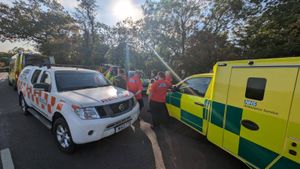 Teams involved in the rescue held a debrief following the incident. Picture: West Mercia Search and Rescue