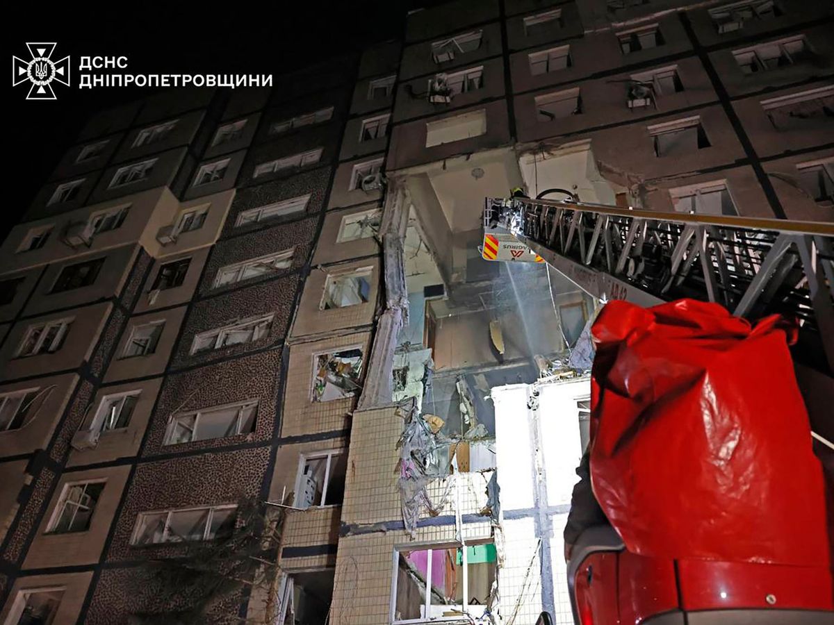 Four killed as Russian strikes hit apartment block and energy sites in Ukraine