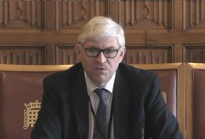 Chris Lane, of TfWM speaking in Parliament