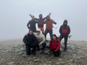 Supporting image for story: Cricketers hope to bowl over the three peaks and raise money for youth development