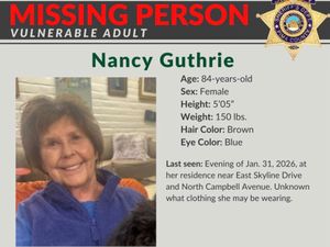 Supporting image for story: US TV host’s missing mother ‘still out there’, sheriff says