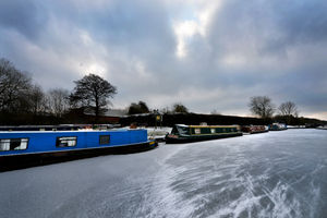 The frozen waterways captured by Express & Star photographer Tim Sturgess at the Rushall top lock