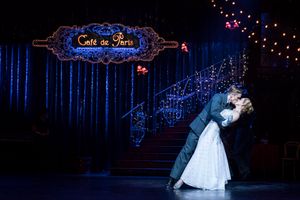 Andrew Monaghan 'Harry' and Ashley Shaw 'Cinderella'. Photo by Johan Persson