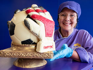 Supporting image for story: 'It only felt right that we celebrate one of our own' - Cadbury World unveils chocolate tribute to West Midlands Lioness Hannah Hampton