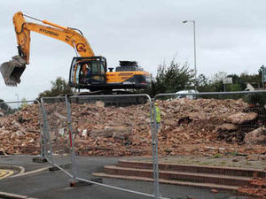 Supporting image for story: Bulldozer brings new dawn for the Aquarius Ballroom