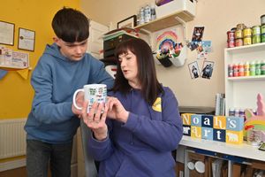 Sarah creates a wide range of personalised keepsakes 