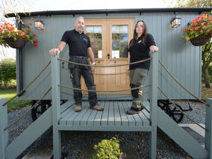 Supporting image for story: Shepherd huts couple in line for national award