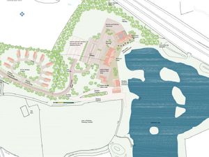 Supporting image for story: Hotel and spa plan for Whitchurch lake site