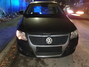 The Volkswagon was found with no front licence plate. Photo: Brierley Hill Police
