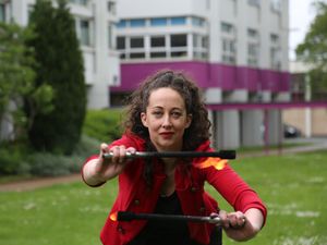 Supporting image for story: Firey lesson from Shrewsbury's Jenna