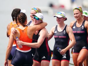 Supporting image for story: Families of Team GB rowers ‘in awe’ of their Olympic gold win