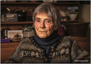 The late Ros Bradbury. Image kindly provided by her family