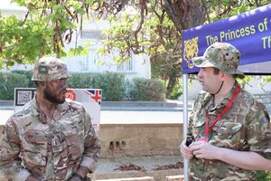 Telford MP, Shaun Davies, taking part in the AF Parliamentary scheme.