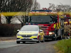 Supporting image for story: Fire crews tackle blazing dog's kennel in Whitchurch