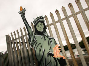 Supporting image for story: 'Stirchley of Liberty' in Telford damaged by vandals