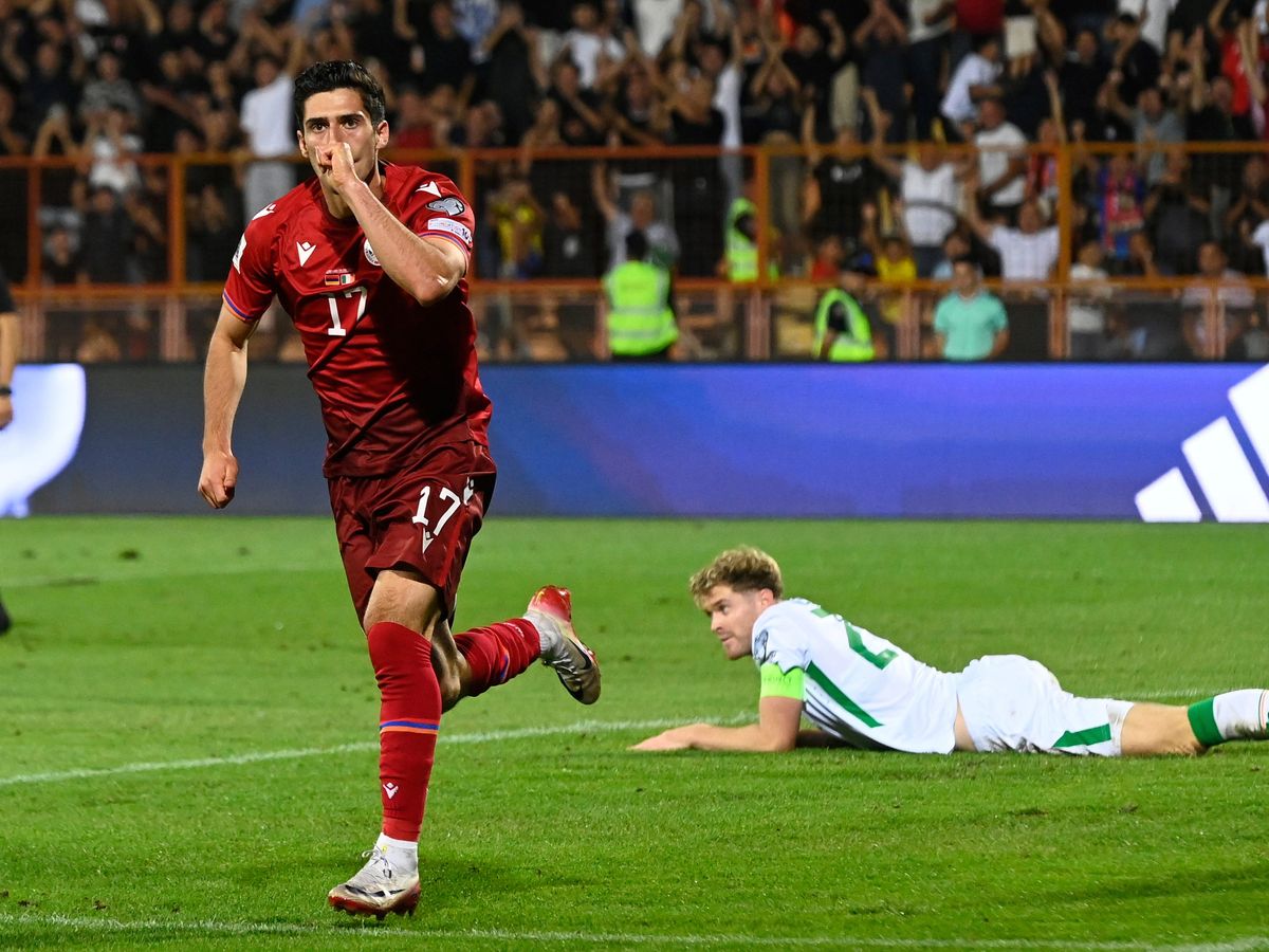 Republic of Ireland&rsquo;s World Cup qualifying hopes hit further by loss in Armenia