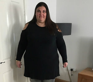 Helen Hill before she lost weight