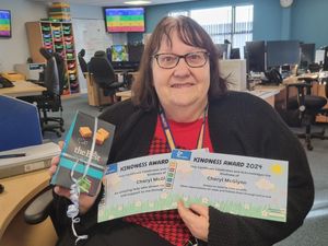 Supporting image for story: Staff at Shropshire organisation honoured with Kindness Awards