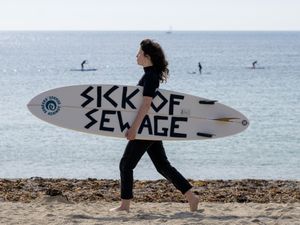 Supporting image for story: Protesters call for end to sewage discharges plaguing nation’s waterways