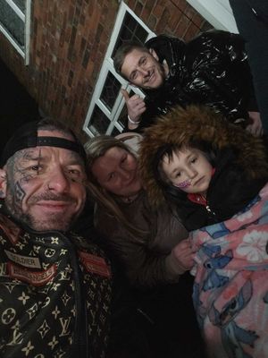 Matt Lemm with Amelia and family