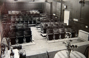 The Belfrey Theatre, Wellington, as it looked when it first opened 50 years ago. 