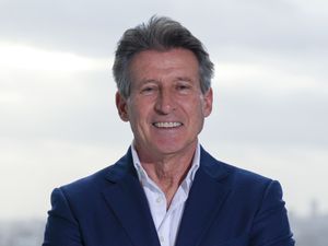 Sebastian Coe during a photo call at The Turing Building, London