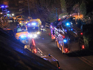 Supporting image for story: Elderly man trapped after car overturns in Shrewsbury smash