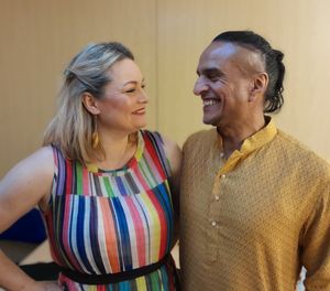 Mendi Singh and Eleanor Turner are Tāla Tarang