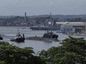 Supporting image for story: Russian warships leave Havana’s port after five-day visit to Cuba