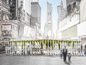 Supporting image for story: Eco-friendly moss installation planned for New York’s Times Square