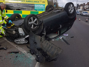 Supporting image for story: Car overturns in Bilston crash