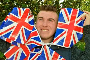 At the royal wedding – Ben Barrow, from Telford
