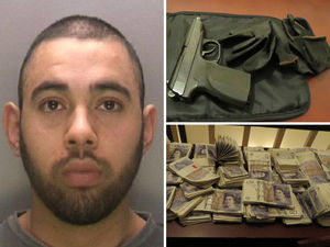 Supporting image for story: JAILED: 'High-end' Wolverhampton drug dealer caught with £200k and loaded gun