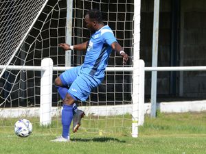 Supporting image for story: AFC Bridgnorth's Anwar Olugbon finds the net after just six seconds