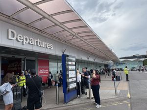 Supporting image for story: Birmingham Airport runway reopens after hours of delays from emergency landing