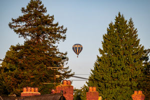 Oswestry's Balloon Festival returned over the weekend. Picture: Graham Mitchell.