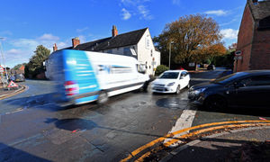 Speeding vehicles is a serious problem for villagers